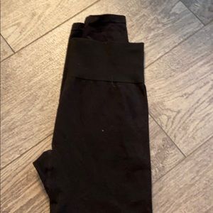 Pink Victoria Secret Black Leggings